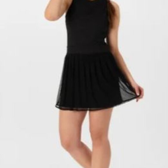 NEW Without Tags Lucky in Love Women's Next Level Dress - Black/Hot Pink - Picture 3 of 5